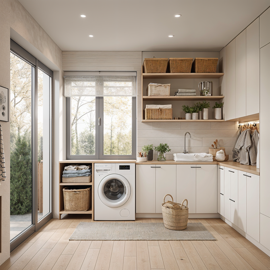 4 Essential Tips for a Nordic-Inspired Laundry Room