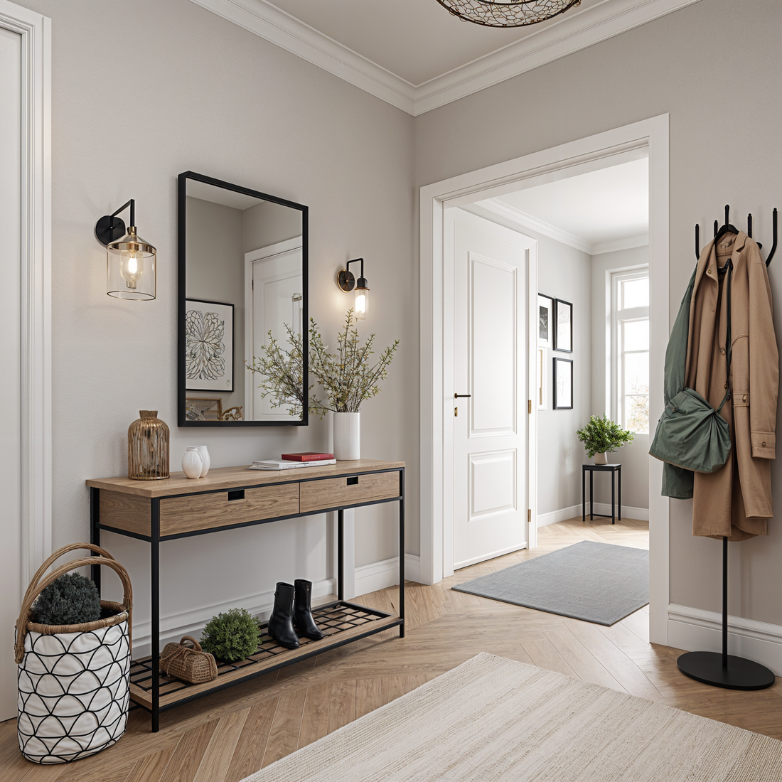 7 Essential Tips for a Functional Scandinavian Entryway