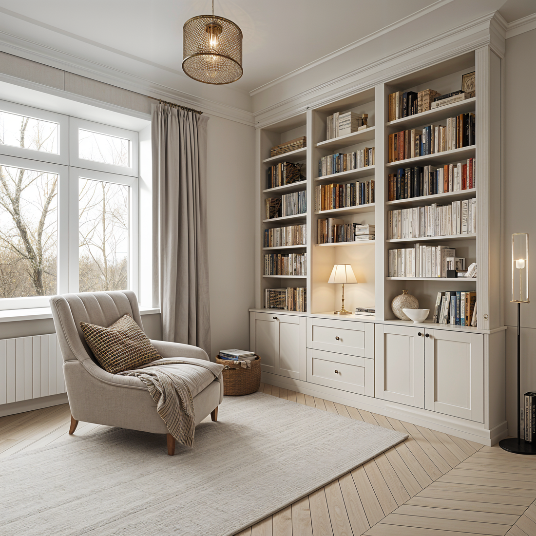 8 Essential Styling Tips for an Elegant Home Library