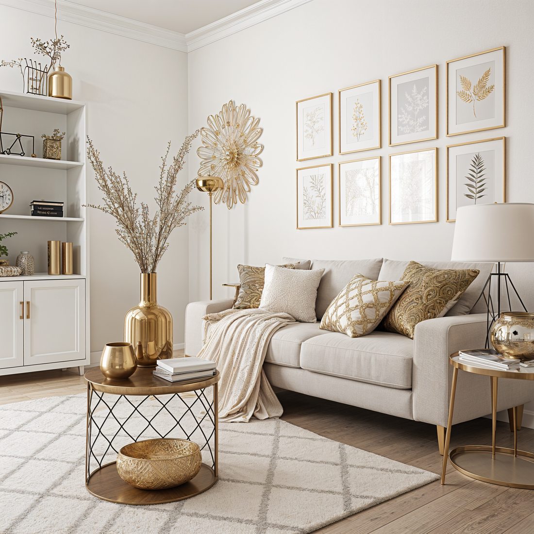 10 Inspiring Ways to Incorporate Gold Accents in Your Nordic Home Decor