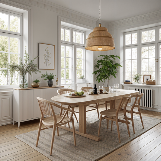 6 Essential Tips for Styling a Scandinavian Dining Room