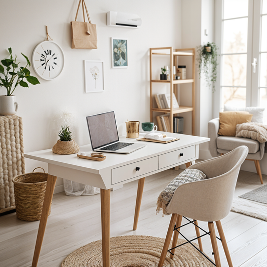 10 Essential Tips for Styling a Scandinavian-Inspired Workspace