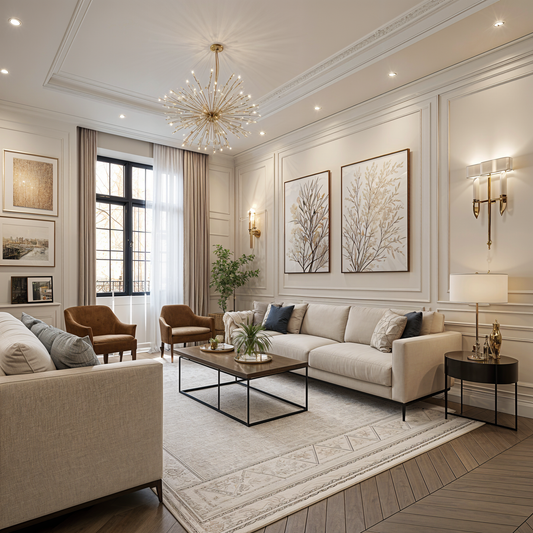 11 Essential Tips for Curating Fine Art in a Sophisticated Living Room